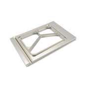 Plateau scelleuse Maxima de 225 x 175 mm avec 3 compartiments pour présentation alimentaire.