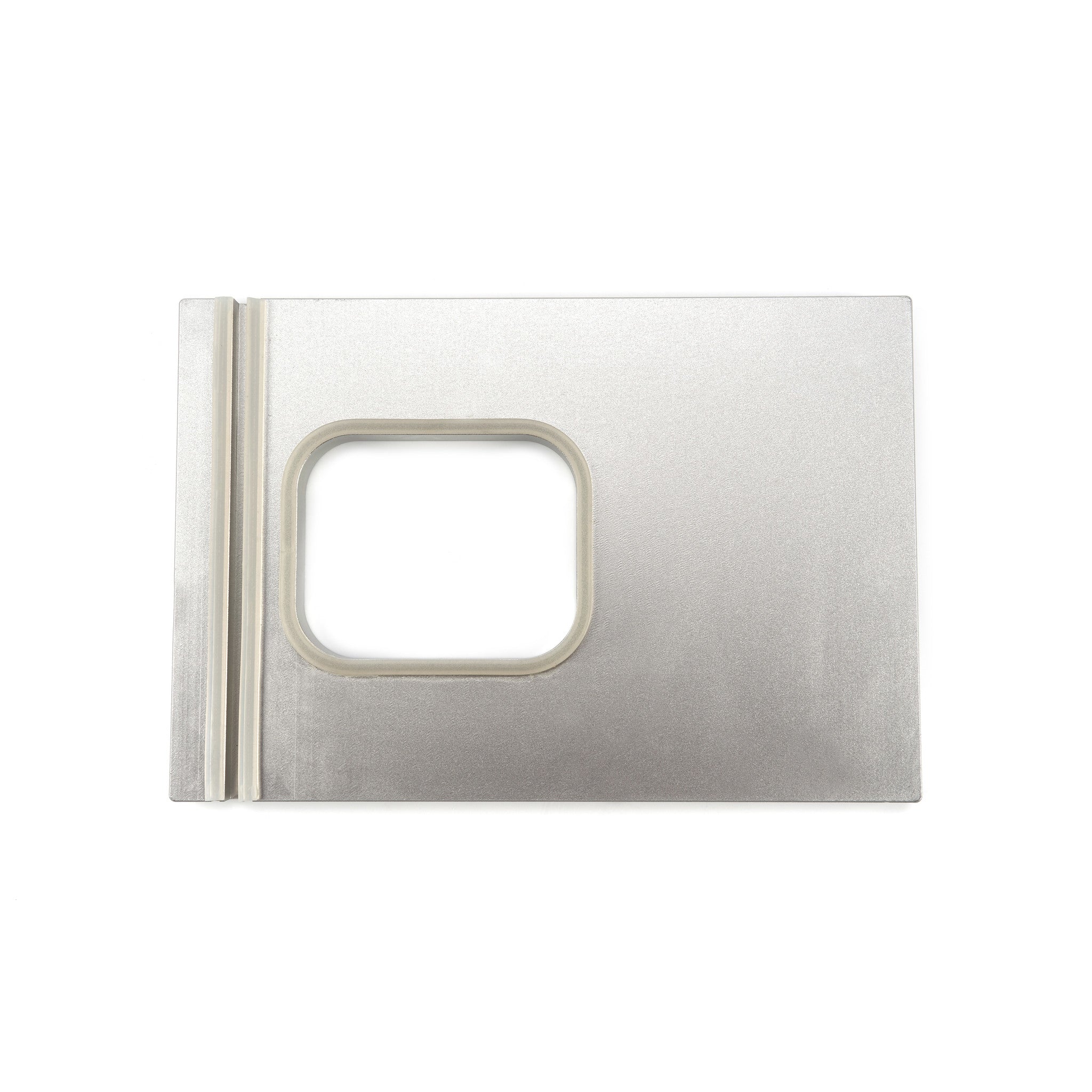 Plateau de service Maxima, petite boîte à compartiment unique, 138 x 114 mm, pour présentation de plats ou snacks.