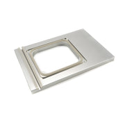 Plateau de scelleuse Maxima 1/6 GN, petite taille 176x162 mm, avec une seule compartiment, pour emballage alimentaire.