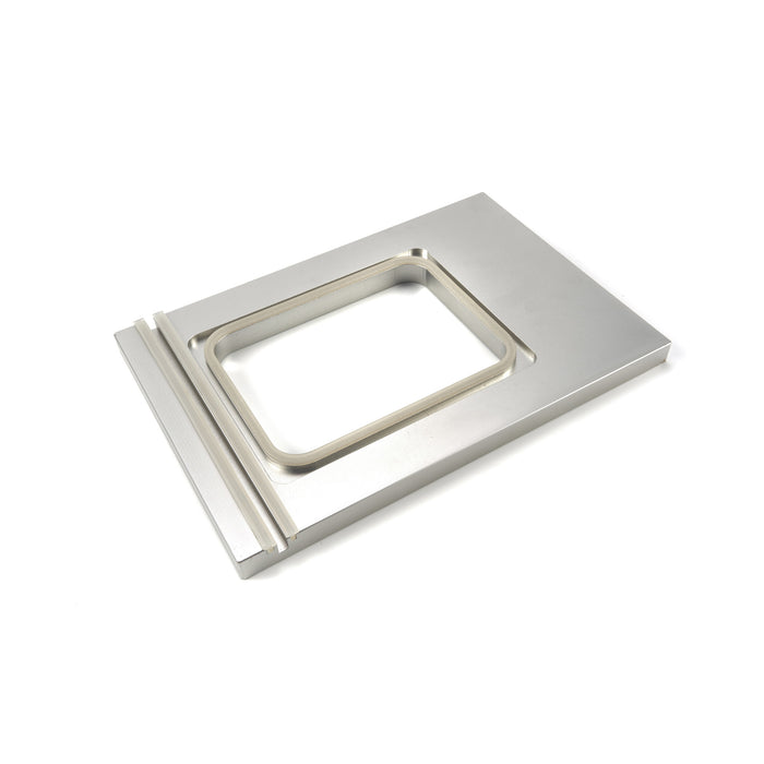 Plateau à viande Maxima de 190x144 mm, petit, avec 1 compartiment, conçu pour la scelleuse de plateaux.