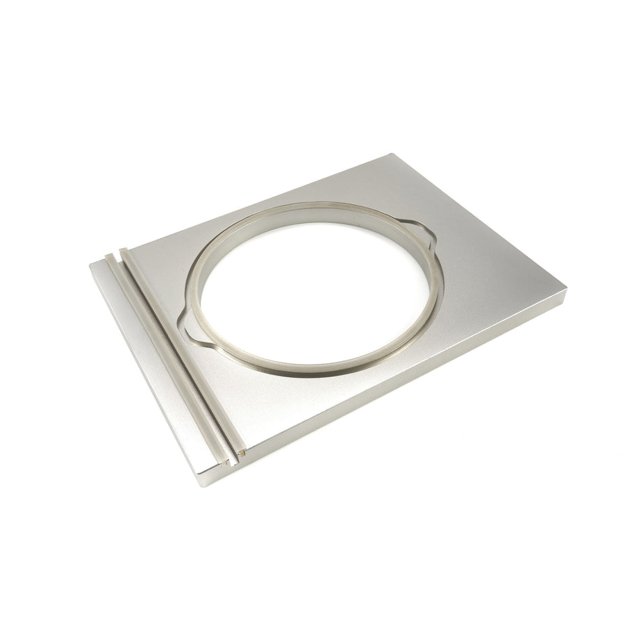 Plateau rond en perles Maxima, Ø 220 mm, moyen, avec une seule compartiment, conçu pour la scelleuse de plateaux.