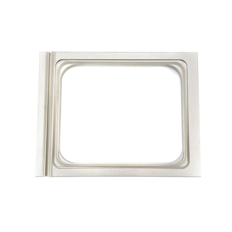 Plateau GN 1/2 de 325 x 265 mm Maxima, grande, avec une seule compartiment, pour la scelleuse de plateaux.