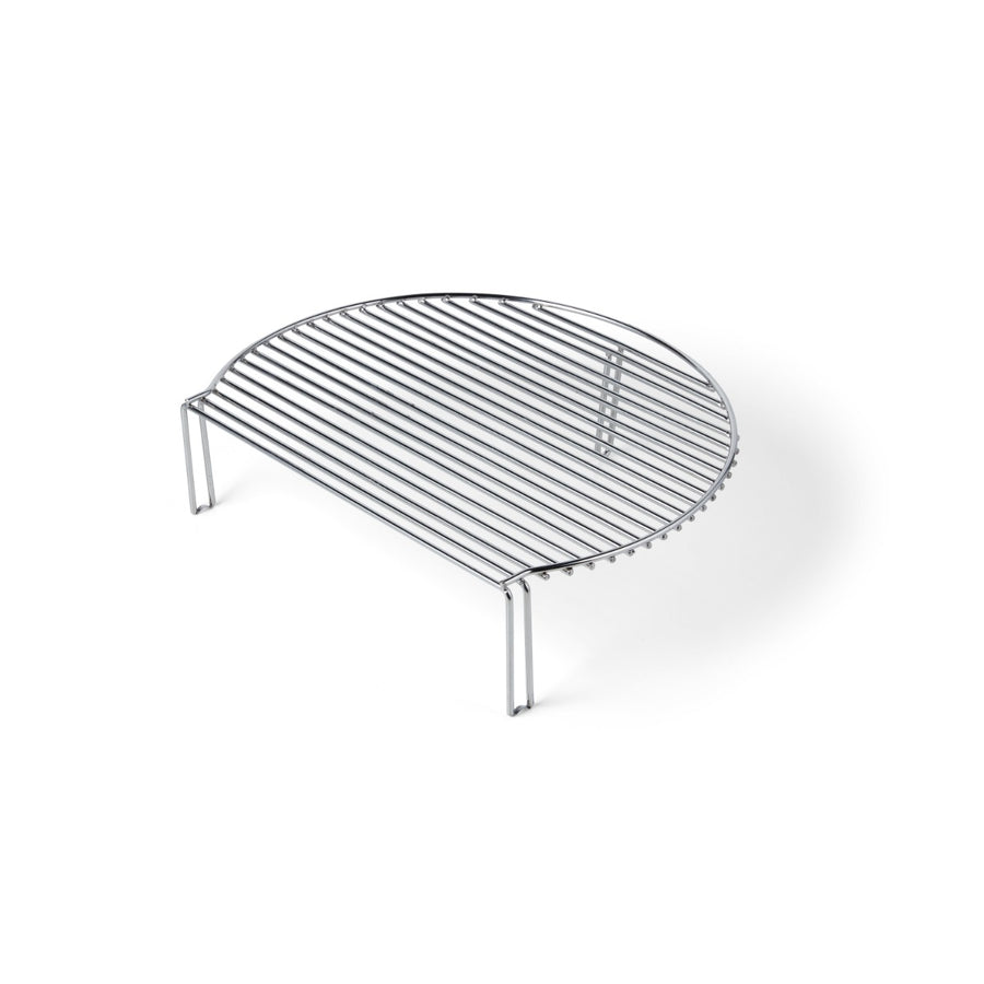 Extension de grille large pour barbecue Kamado Maxima, en acier durable, adaptée pour améliorer la cuisson.