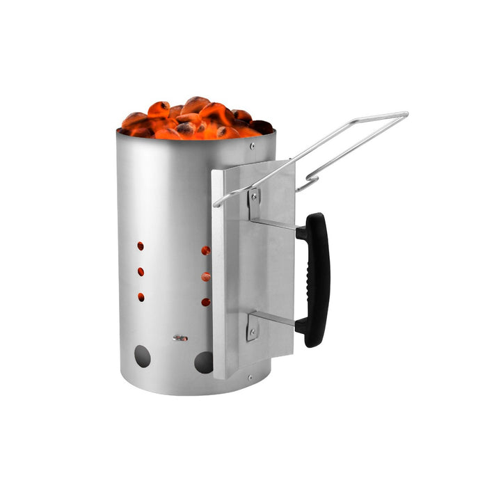 Cheminée d'allumage Maxima pour barbecue Kamado, outil en métal pour allumer facilement le charbon de bois.