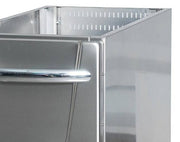 Support robuste pour ligne de cuisson Maxima 700, unité simple, profondeur 70 cm avec porte visible.