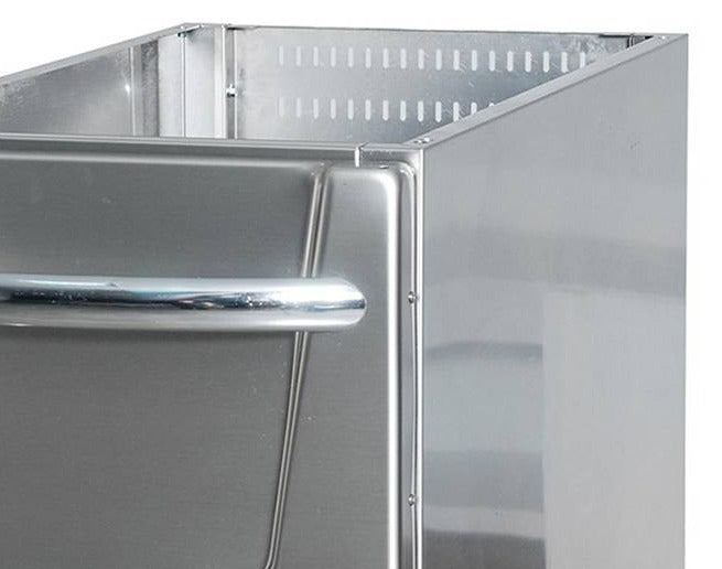Support robuste pour unité simple de la ligne de cuisson 700 Maxima, profondeur 70 cm avec porte en métal.