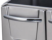 Support lourd double pour ligne de cuisson Maxima 700, profondeur 70 cm avec portes, solide et pratique.