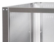 Support robuste pour ligne de cuisson Maxima, unité simple, profondeur 70 cm, ouvert, idéal pour installation durable.