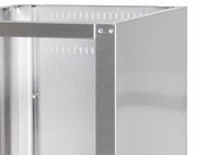 Support robuste pour ligne de cuisson Maxima, unité simple, profondeur 70 cm, ouvert, idéal pour installation solide.