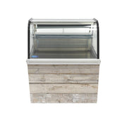 Vitrine réfrigérée - 175 L - 92 cm - avec support