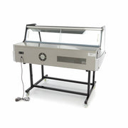 Vitrine réfrigérée - 255 L - 125 cm - avec support