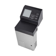 Cuiseur sous vide Maxima avec bâton, capacité de 30 L, pompe de 8 L/min, illustration de l'appareil et de ses composants.