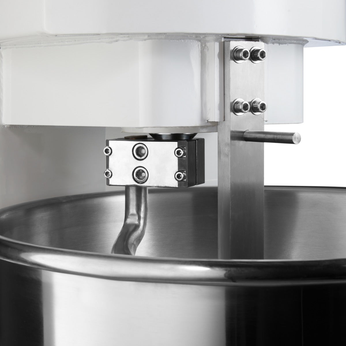 Pétrin à spirale Maxima, machine à pâte de 200 L, capacité de 120 kg, 2 vitesses, électrique 400V, pour pétrir la pâte.