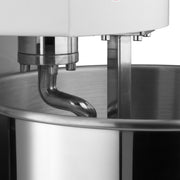 Pétrin à spirale Maxima, capacité 20 L, pour 13 kg de pâte, avec 2 vitesses, idéal pour pétrir la pâte professionnellement.