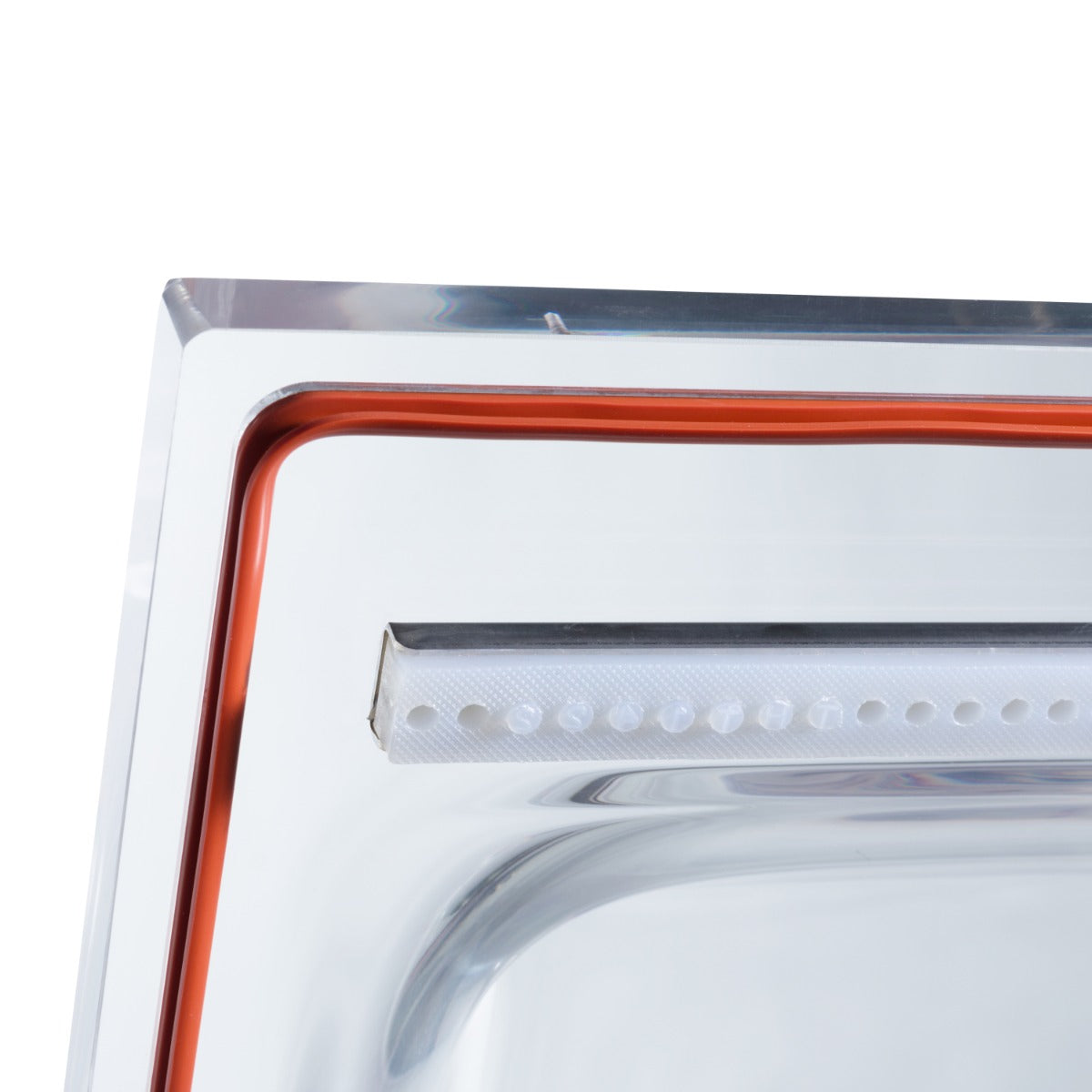 Machine à emballer sous vide Maxima avec joint de 50 cm, chambre compacte W52 x D54 x H20 cm, pour emballage alimentaire.