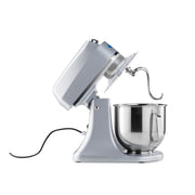 Mixer planétaire - 7 L - jusqu'à 2 kg de pâte - argent