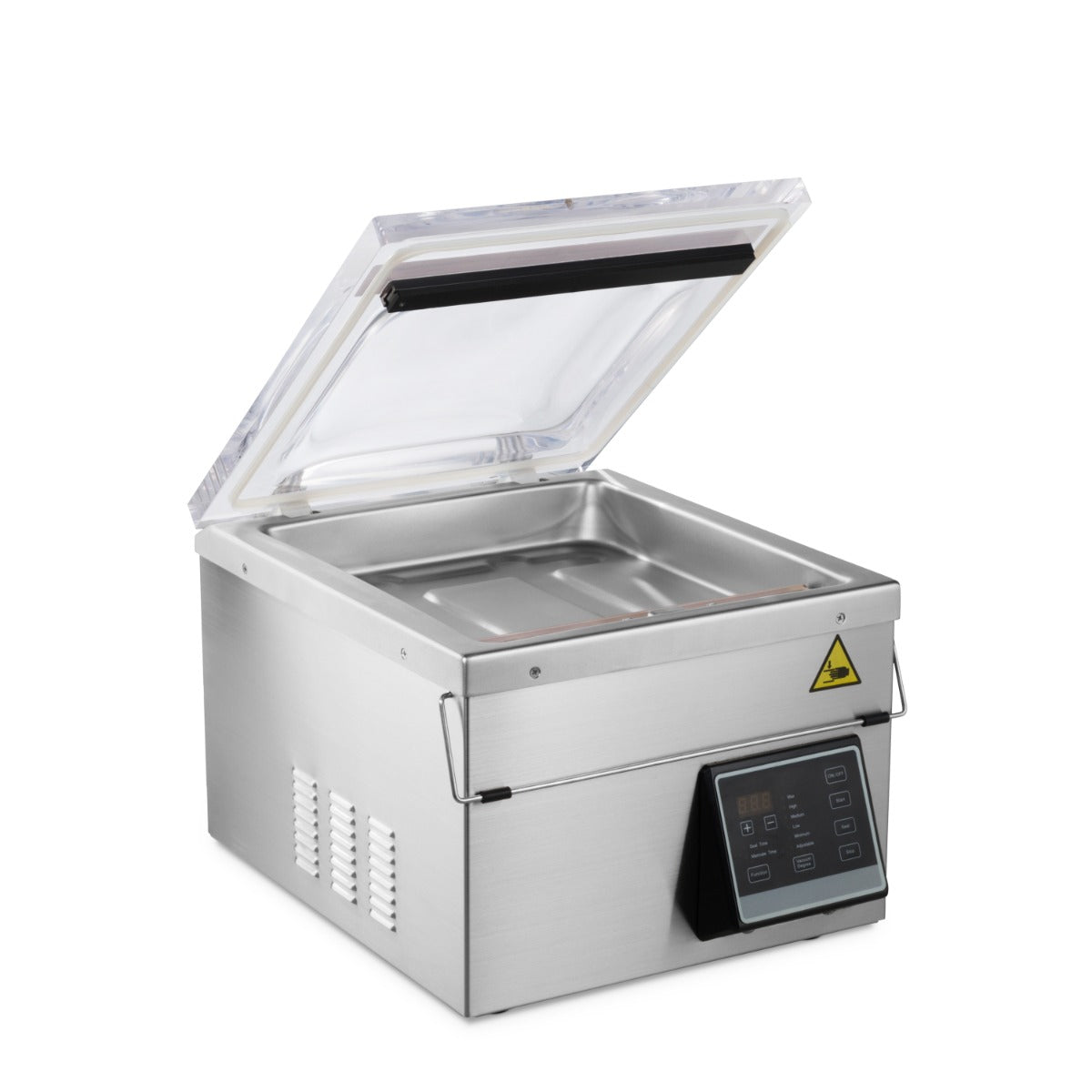 Machine à emballer sous vide Maxima avec joint de 29 cm, chambre compacte L35 x P30 x H11 cm, idéale pour la conservation alimentaire