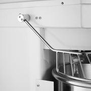 Pétrin à spirale Maxima, machine à pâte de 100L, capacité 64kg, 2 vitesses, électrique 400V, pour pétrir la pâte.
