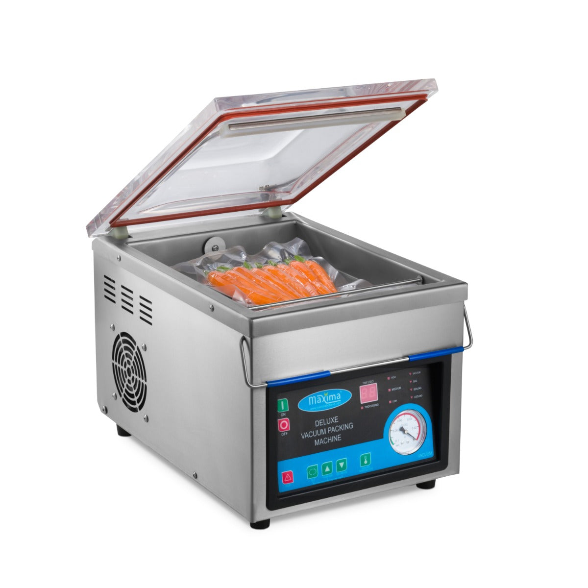 Machine à emballer sous vide - joint 26 cm - W28 x D38,5 x H9 cm chambre