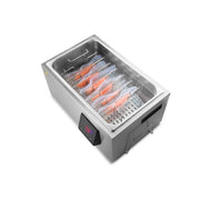 Cuiseur sous vide Maxima de 28 L pour cuisson précise et uniforme, avec écran de contrôle et sac de cuisson inclus.