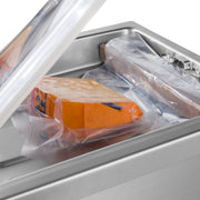 Machine à emballer sous vide Maxima avec joint de 29 cm, chambre de 35x30x11 cm, idéale pour conserver les aliments.
