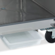 Congélateur de boulangerie - 800 L - étagères réglables - convient à 60 x 40 cm - sur roues