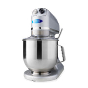 Planetary mixer - 7 L - up to 2 kg dough - silver