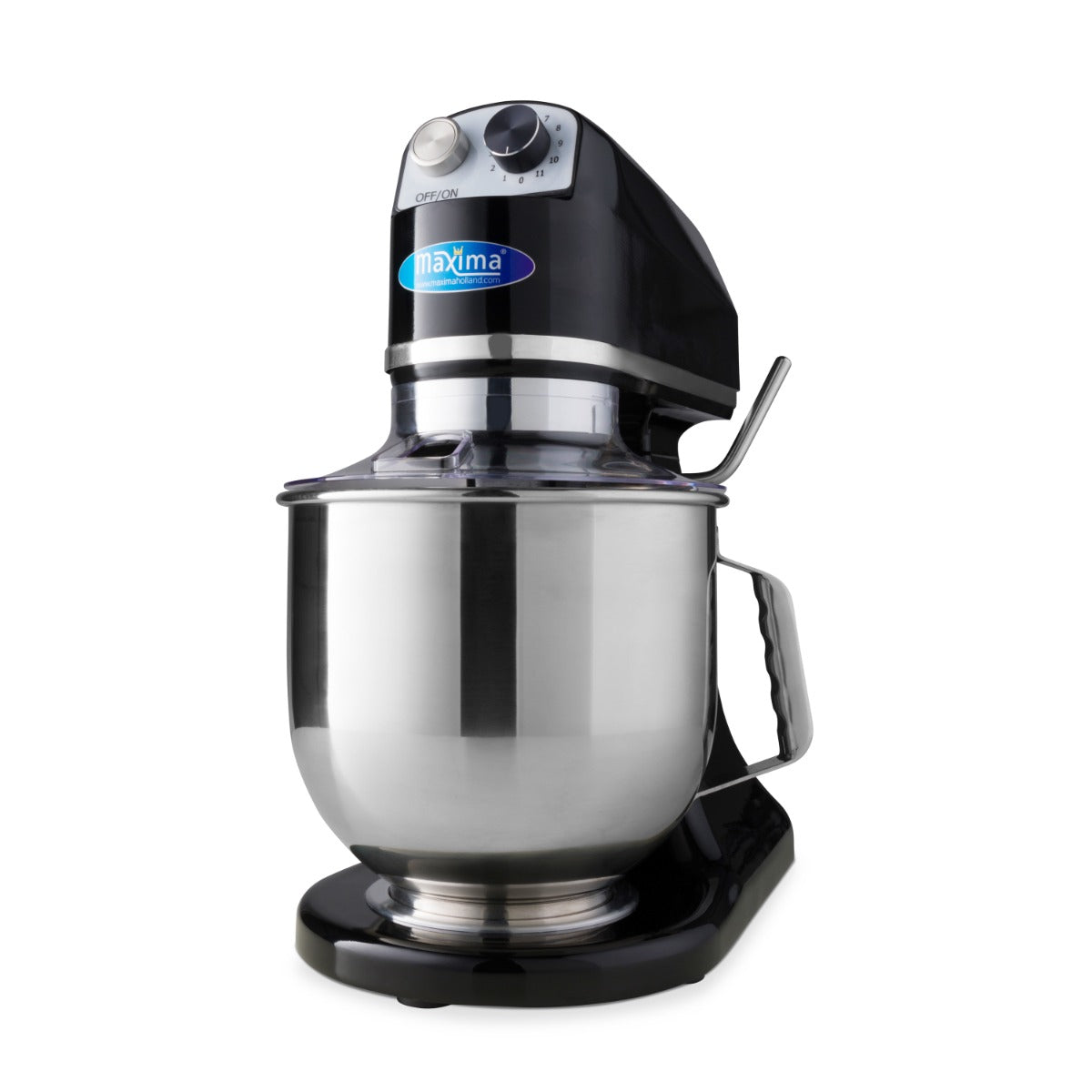 Planetary mixer - 7 L - up to 2 kg of dough - black