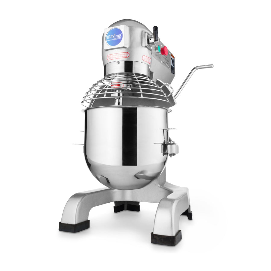 Mixer planétaire - 20 L - jusqu'à 10 kg de pâte - 3 vitesses