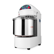 Pétrin à spirale MAXIMA de 30 L pour 19 kg de pâte, avec deux vitesses, en métal robuste pour boulangerie.