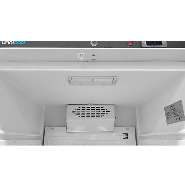 Refrigerator | 630L | White + Glass | +2°C/+8°C | Ventilated | 775 x 735 x 1920 mm - Unninox - image 5