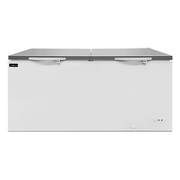 Chest Freezer | 610L | White/Acier inoxydable | -18°C to -25°C | statique Cooling - Unninox