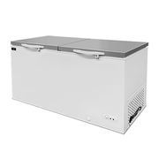 Chest Freezer | 558L | White/Acier inoxydable | -18°C to -25°C | statique Cooling - Unninox - image 2