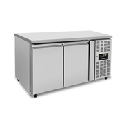 Refrigerated Comptoir – 2 portes – SANS DOSSERET – 1390x700x850mm - Unninox - image 2