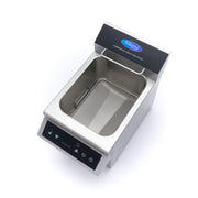 Friteuse - 8 L - 1 panier - induction - avec robinet de vidange