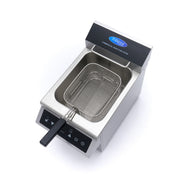 Friteuse - 8 L - 1 panier - induction - avec robinet de vidange