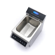 Friteuse - 8 L - 1 panier - induction - avec robinet de vidange