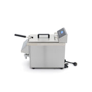 Friteuse - 8 L - 1 panier - induction - avec robinet de vidange