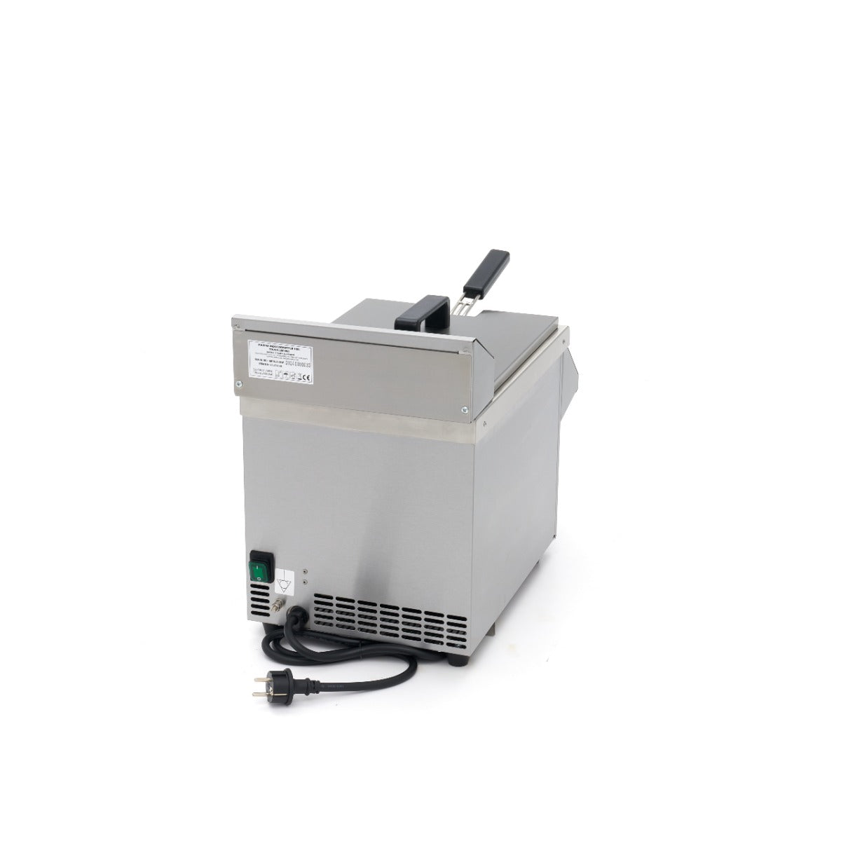 Friteuse - 8 L - 1 panier - induction - avec robinet de vidange