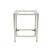 Table pour four à vapeur combiné Maxima, modèle 4/5x 1/1 GN, en acier inoxydable avec compartiments pour cuisson vapeur.