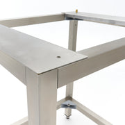 Table pour four à vapeur combiné Maxima, avec compartiments GN 1/1 et 4/5, pour cuisson mixte professionnelle.