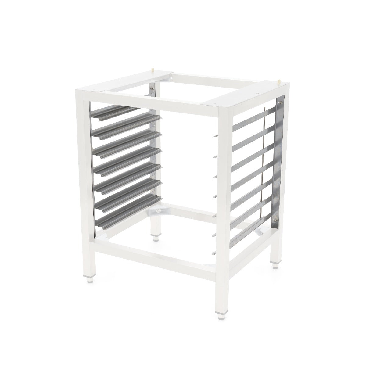 Table pour four à vapeur combiné Maxima avec guides d'étagères, 7x 1/1 GN, pour cuisson professionnelle.