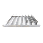 Table pour four à vapeur combiné Maxima, avec guides d'étagères, 7x 1/1 GN pour combisteamer, vue détaillée.