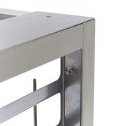 Table pour four à vapeur combiné Maxima avec étagère, capacité 4/6/10x 1/1 GN, équipement professionnel pour cuisine.