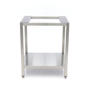 Table pour four à vapeur combiné Maxima avec étagère, capacité 4/6/10x 1/1 GN, en acier inoxydable.