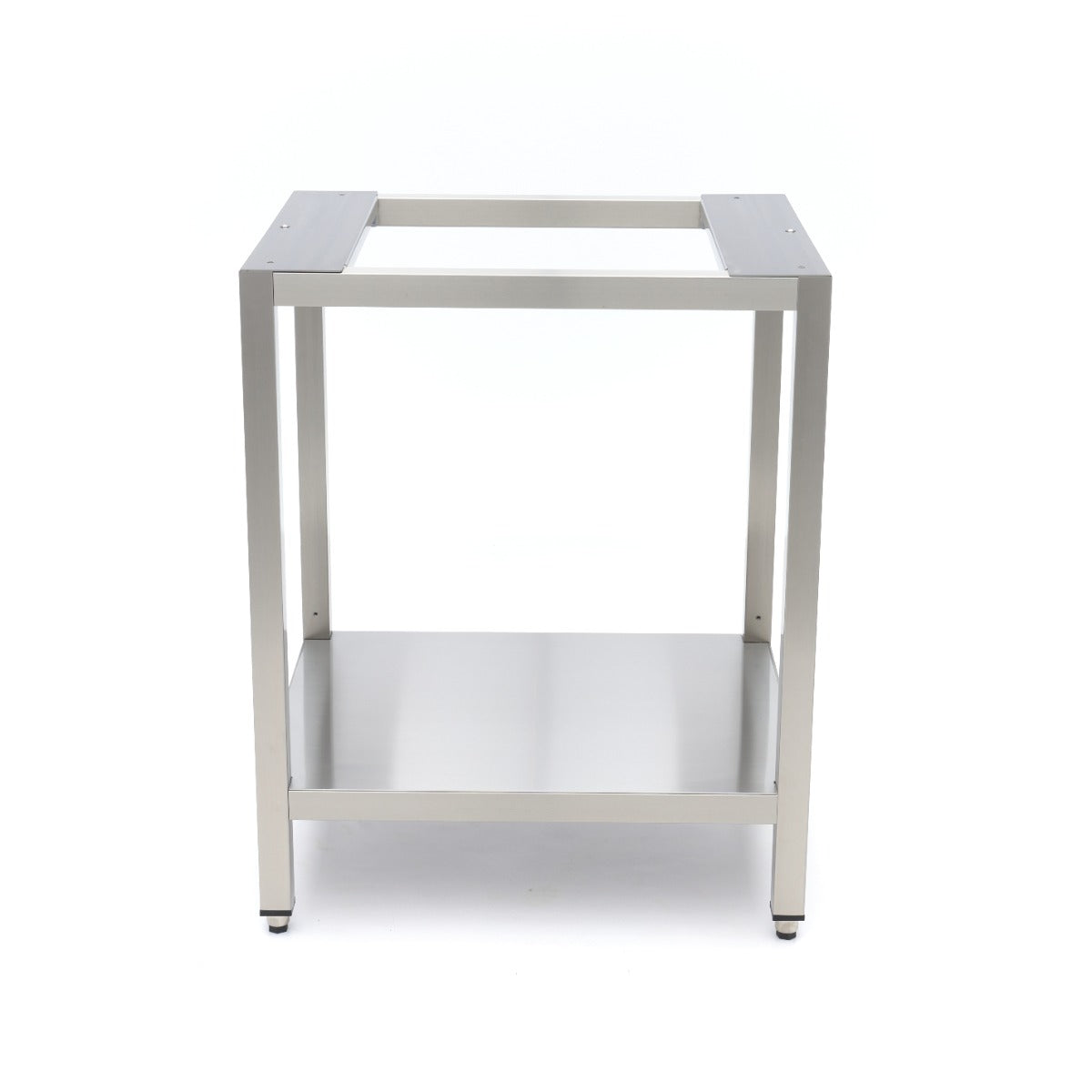 Table pour four à vapeur combiné Maxima avec étagère, capacité 4/6/10x 1/1 GN, en acier inoxydable.