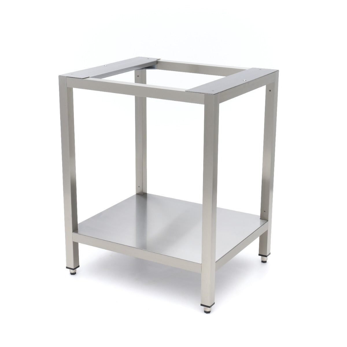 Table pour four à vapeur combiné Maxima avec étagère, en acier inoxydable, pour cuisson à la vapeur 4/6/10x 1/1 GN