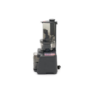 Extracteur de jus Maxima professionnel, presse-agrumes lent avec récipient à jus de 0,8L, en acier inoxydable.