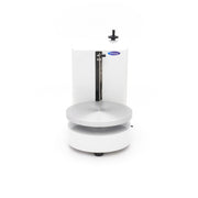 Machine à décorer les gâteaux Maxima, diamètre 36,4 cm, en plastique blanc, pour personnaliser et décorer facilement les gâteaux.