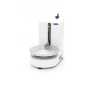 Machine à décorer les gâteaux Maxima, blanc, diamètre 36,4 cm, outil pour la décoration de gâteaux visible en image.